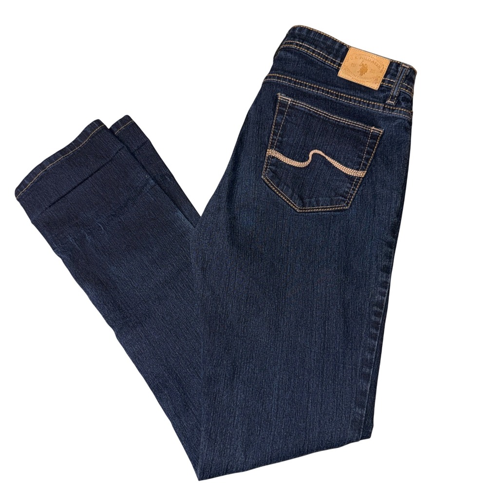 US Polo Assn Women Size 6 Blue Denim Straight Leg Jeans‎ Signature Fit